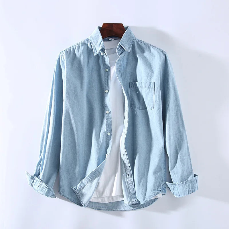 Stylish Denim Overshirt for Effortless Casual Chic