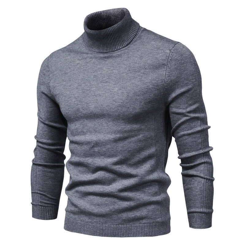 Luxurious Cashmere Men's Turtleneck Sweater – Essential Wardrobe Must-Have