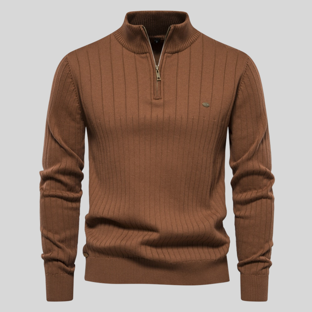 Luxuriously Cozy Ribbed Sweater