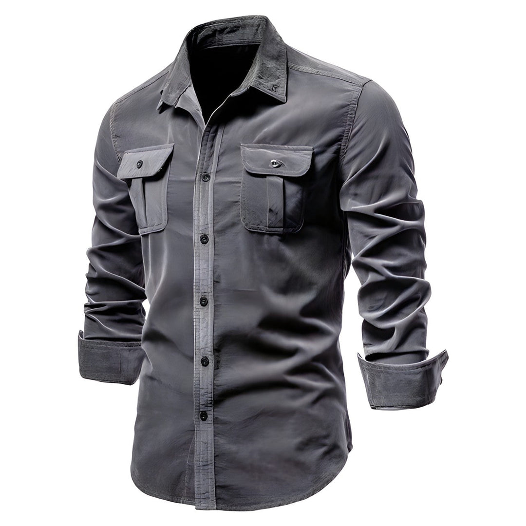 Stylish Double Pocket Shirt for Effortless Charm