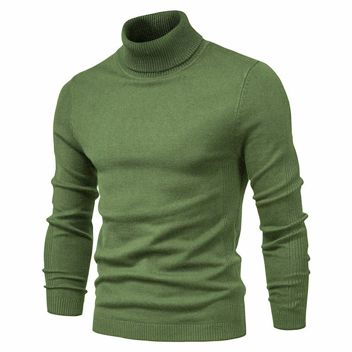 Luxurious Cashmere Men's Turtleneck Sweater – Essential Wardrobe Must-Have