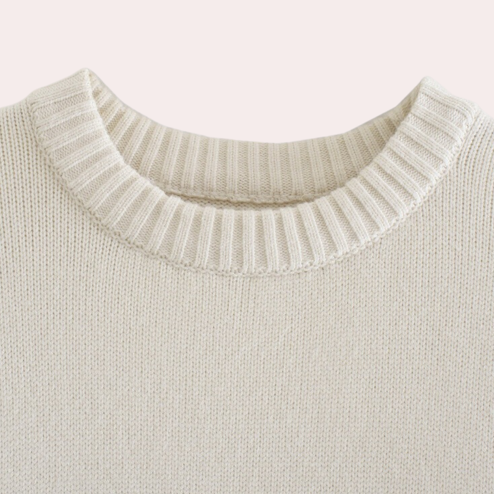 Felicia Luxe Gestreepte Oversized Dames Sweater