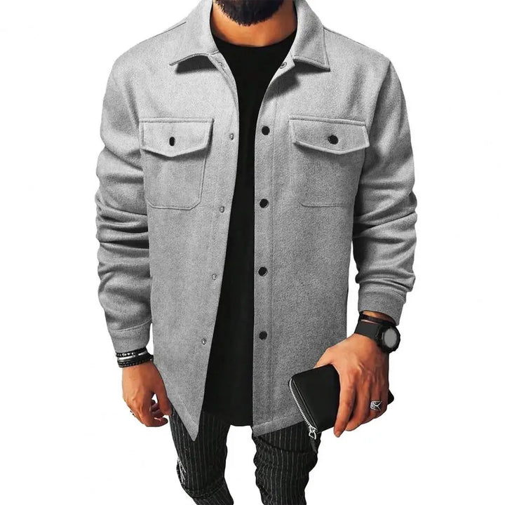 Stylish Single Breasted Overshirt for Effortless Fashion