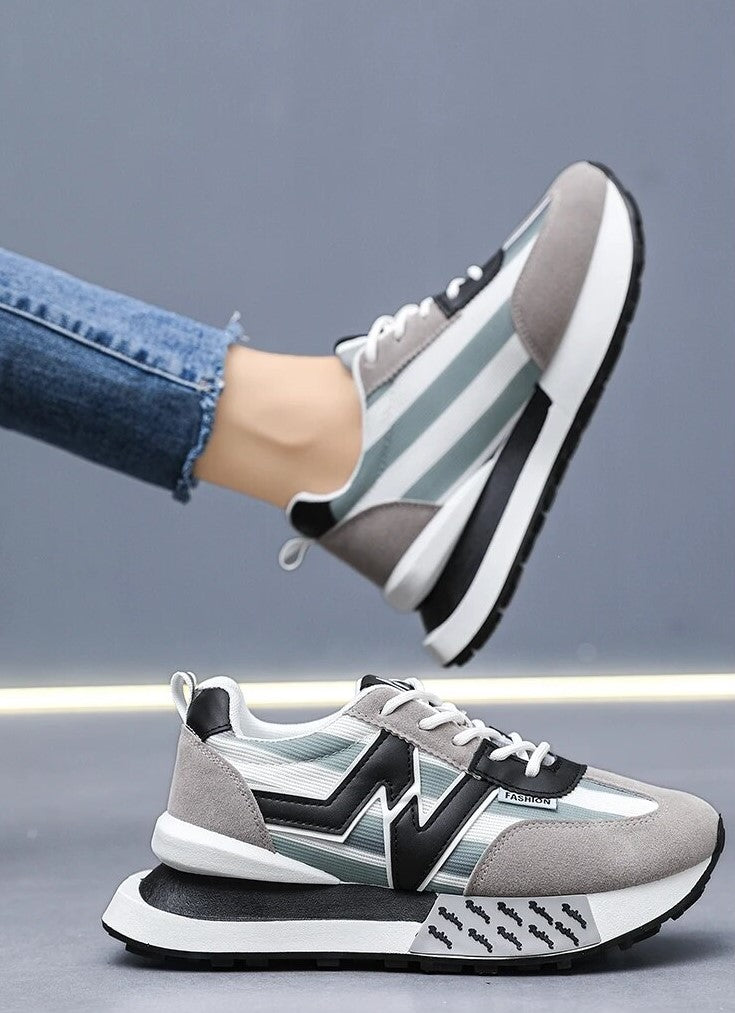 Comfortable trendy ladies trainers