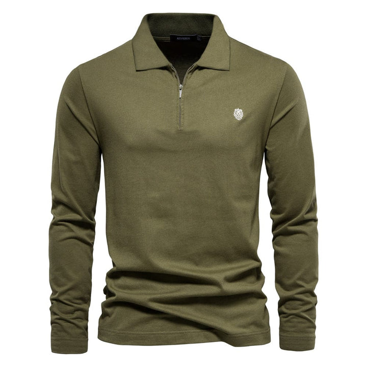 Cozy Half-Zip Pullover Sweater for Men