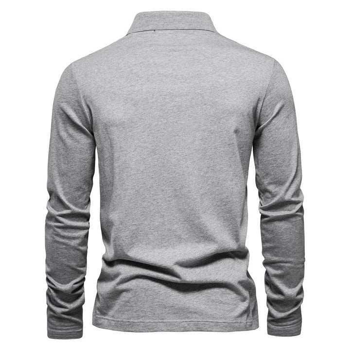 Cozy Half-Zip Pullover Sweater for Men