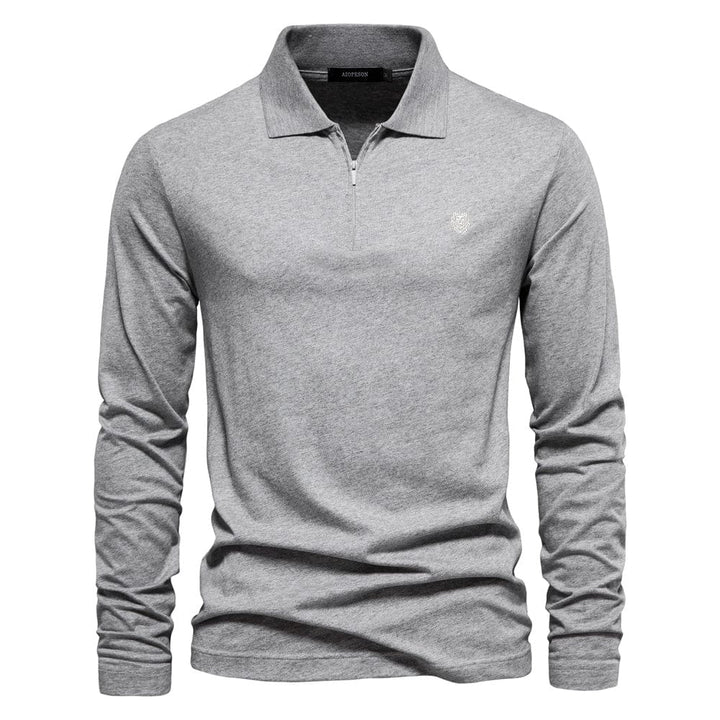 Cozy Half-Zip Pullover Sweater for Men