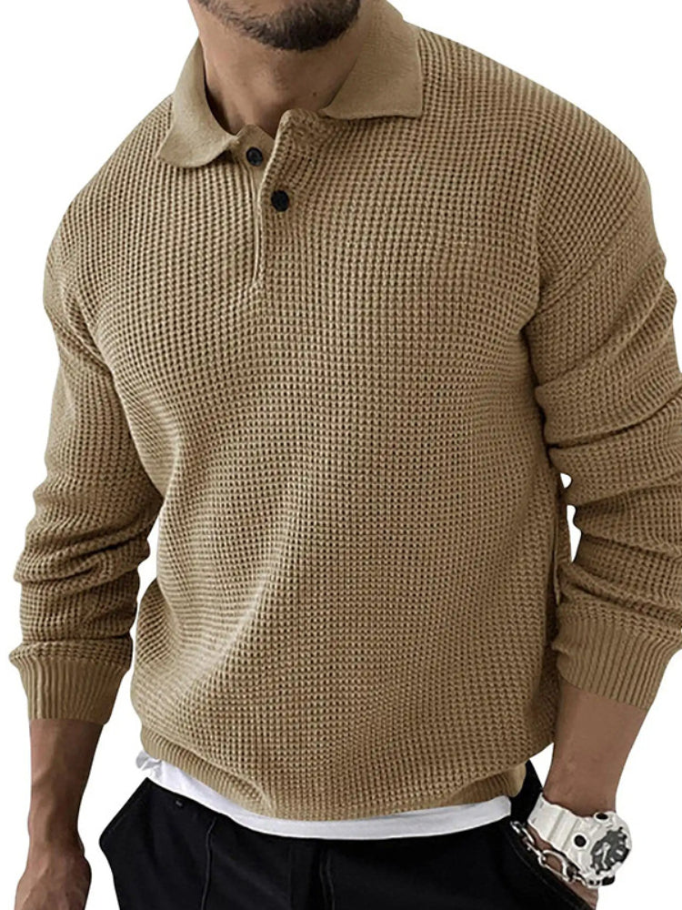 Stylish Men's Cozy Knit Sweater