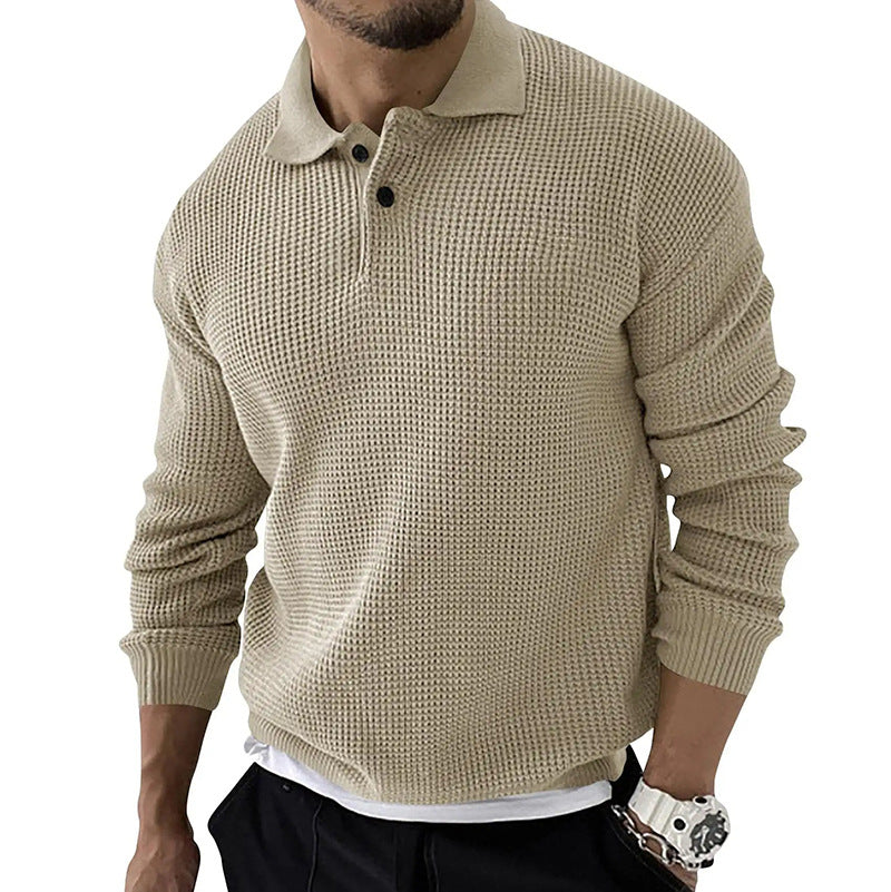 Stylish Men's Cozy Knit Sweater