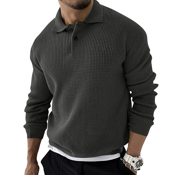 Stylish Men's Cozy Knit Sweater