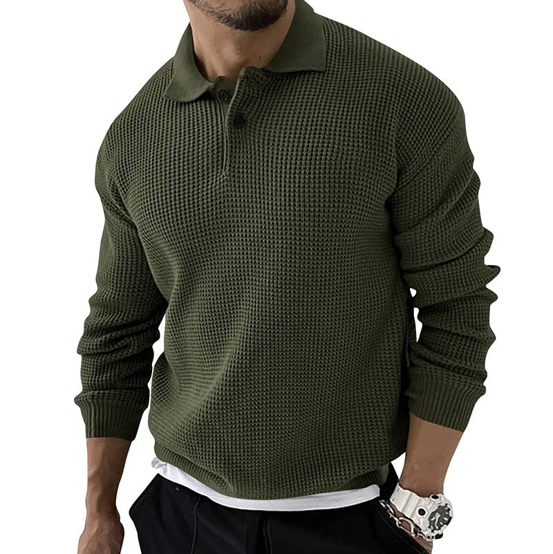 Stylish Men's Cozy Knit Sweater