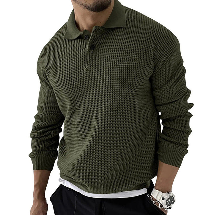 Stylish Men's Cozy Knit Sweater