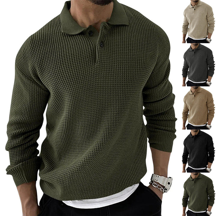 Stylish Men's Cozy Knit Sweater