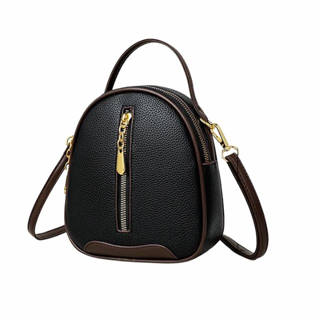 Shoulder bag with zip