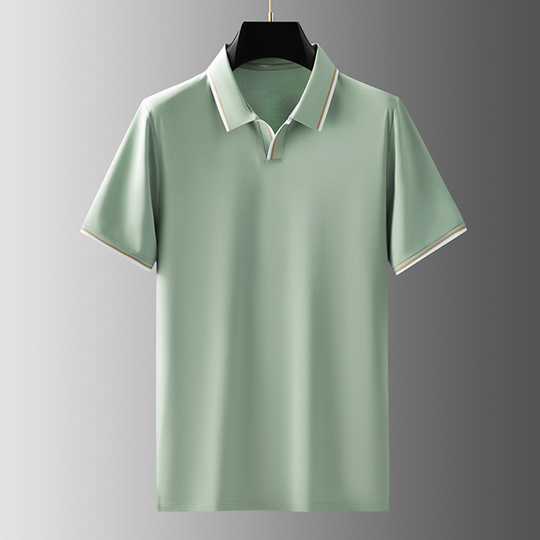 Premium Quality Lapel Polo Shirt for Effortless Style