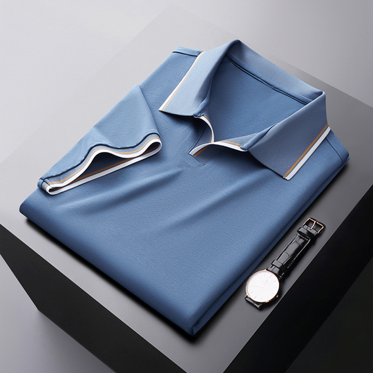 Premium Quality Lapel Polo Shirt for Effortless Style