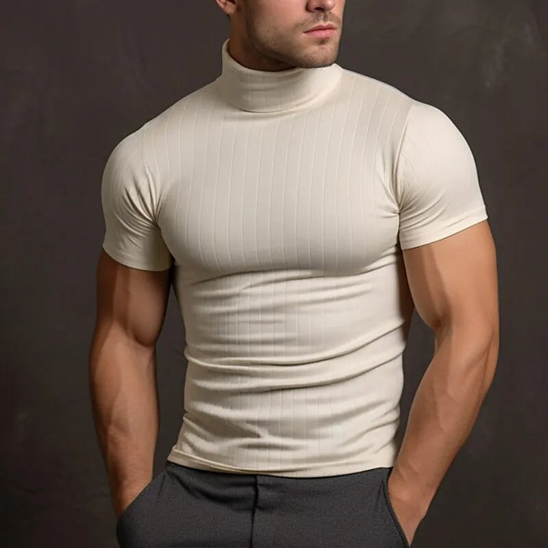 Stylish Men's Turtleneck Sweater for Effortless Elegance