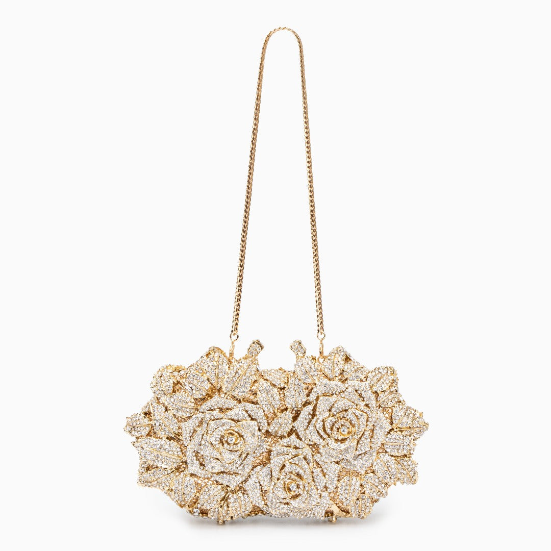 Amalia – Luxe Bloemen Clutch