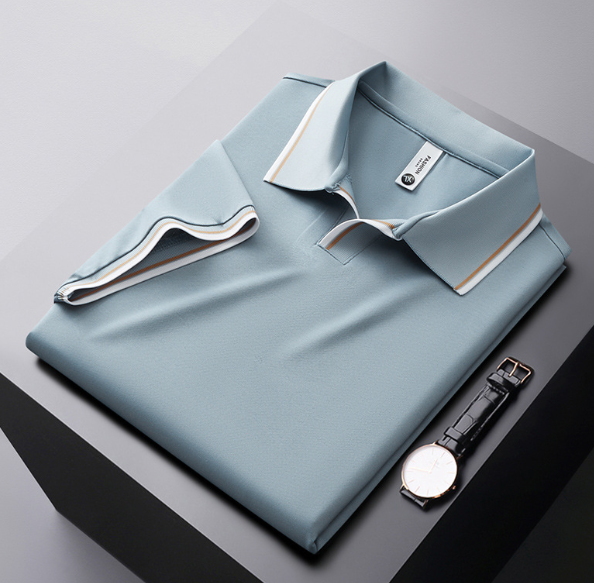 Premium Quality Lapel Polo Shirt for Effortless Style