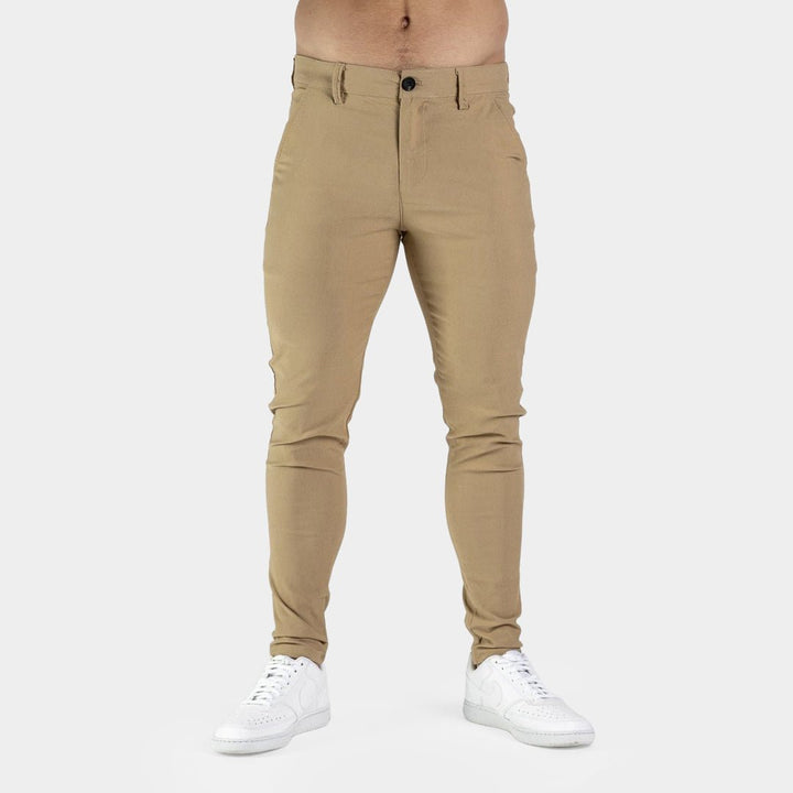 Ultra Stretch Chino Pants - Skinny Fit - Beige