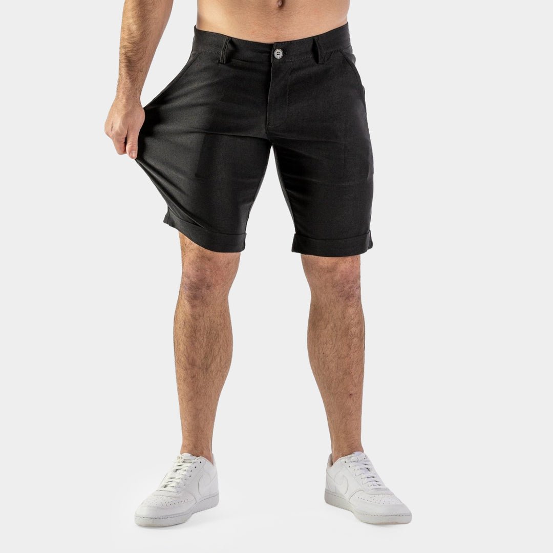 Ultra-Stretch 9” Chino Shorts - Black