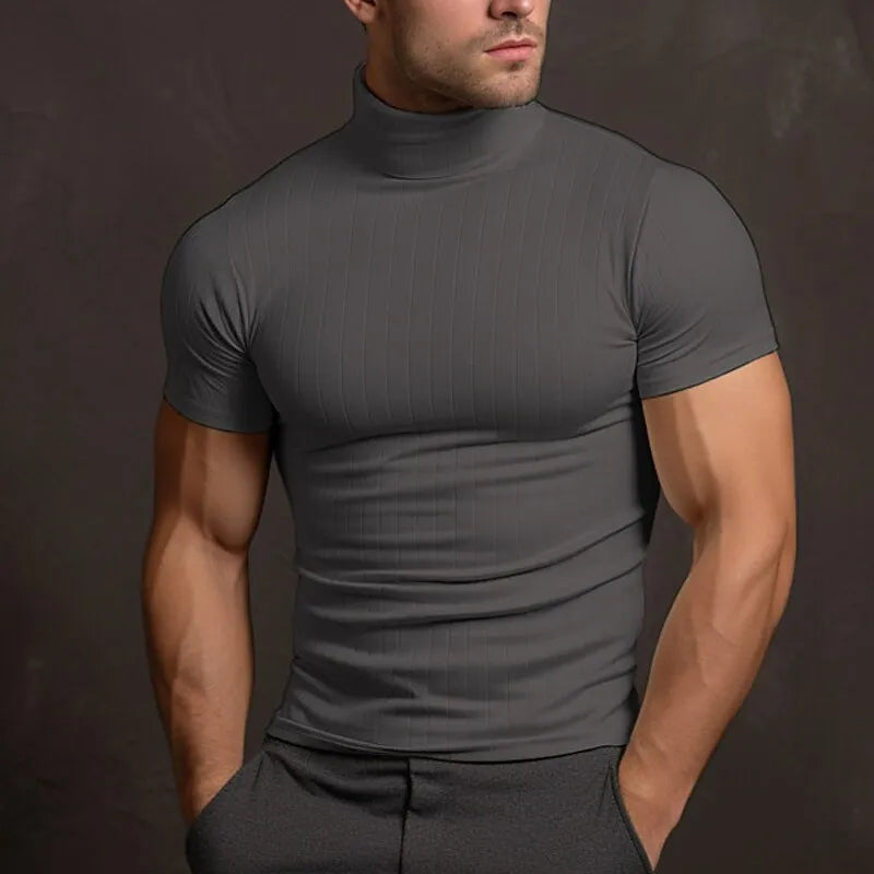 Stylish Men's Turtleneck Sweater for Effortless Elegance